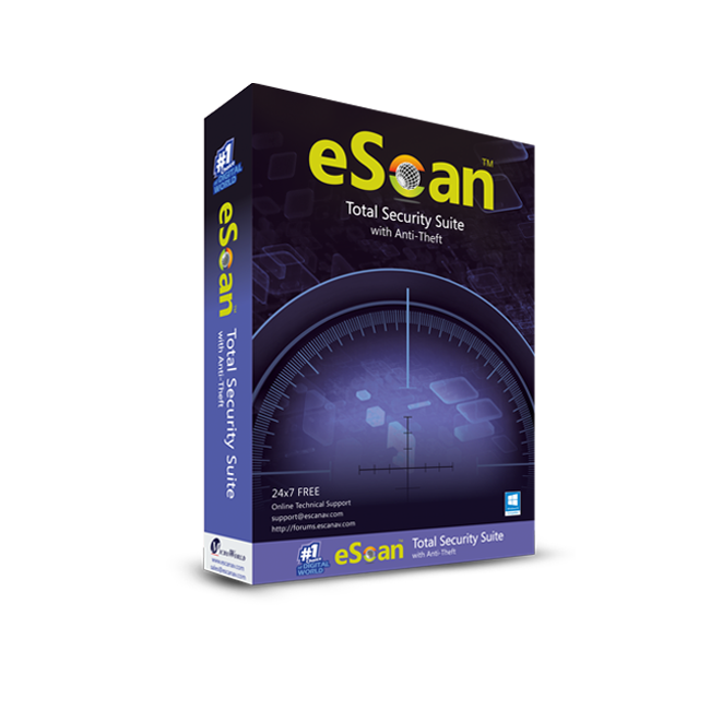 eScan SOHO Total Security Suite - 5 computers 2 jaar - base