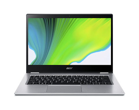 Acer Spin 3 SP314-21-R07J, Laptop, Draaibaar design, 14 Full HD aanraakscherm, AMD Ryzen 3-3250U (2.6 GHz), 8 GB RAM, 512 GB SSD NVMe