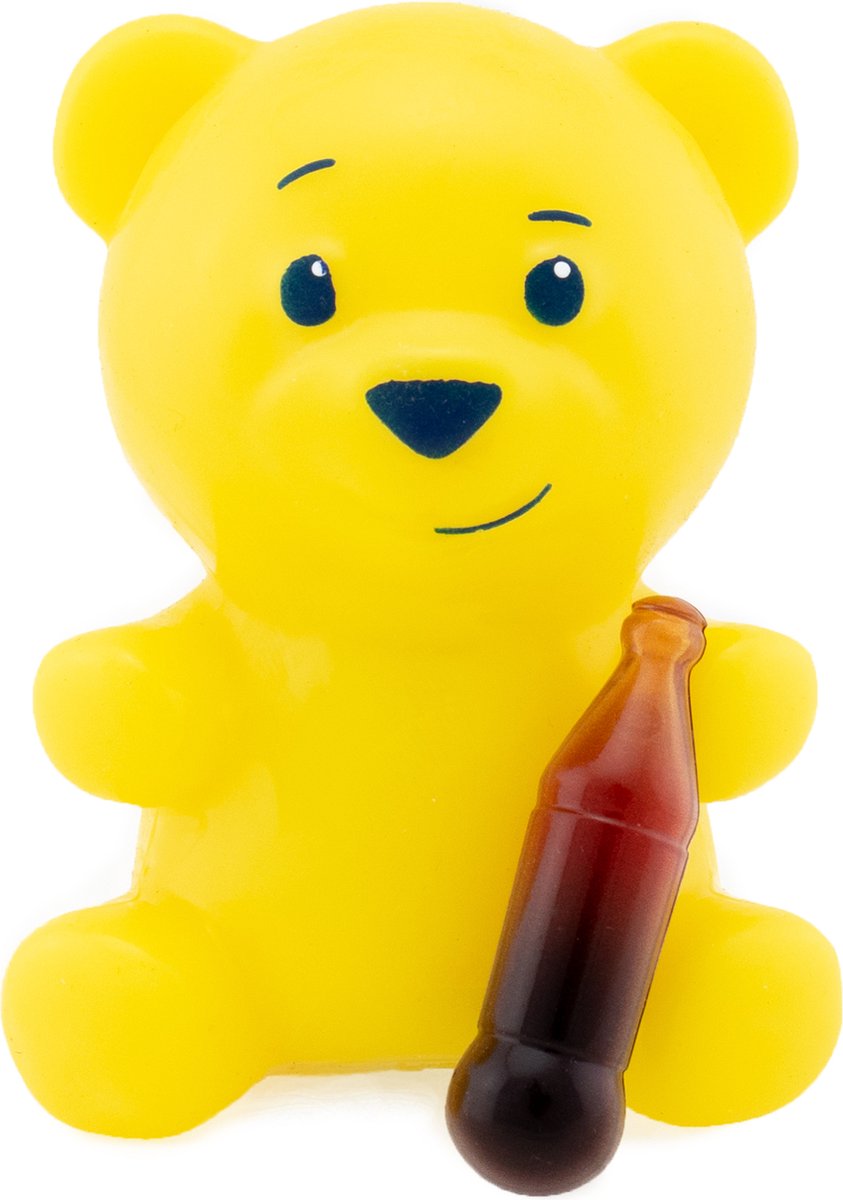Gummymals Gummy Bear Geel. 12 cm groot