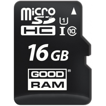 GOODRAM MicroSD M1AA (SecureDigital) 16GB SDHC Class 10, UHS-I + adapter