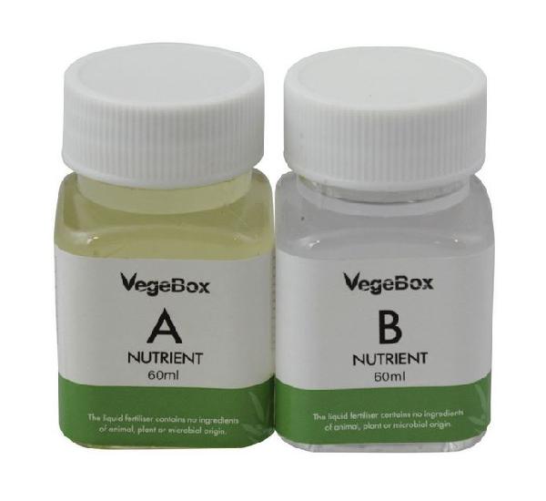 VegeBOX Nutrient Solution(Small)Set with 60ml A+ 60ml B