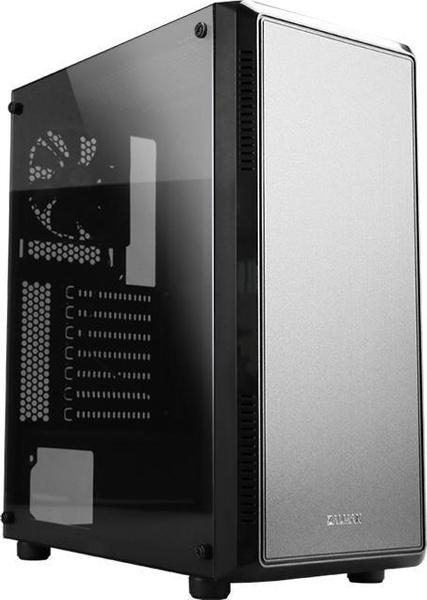 Zalman S4 ATX Mid-Tower Case, Acrylic side panel, Pre-installed fan: 1x 120mm(Front), 1x 120mm((Rear), Radiator support: 120/240(Front), 120mm(Rear), Bottom PSU Installation with shroud, Two HDD/SSD Racks