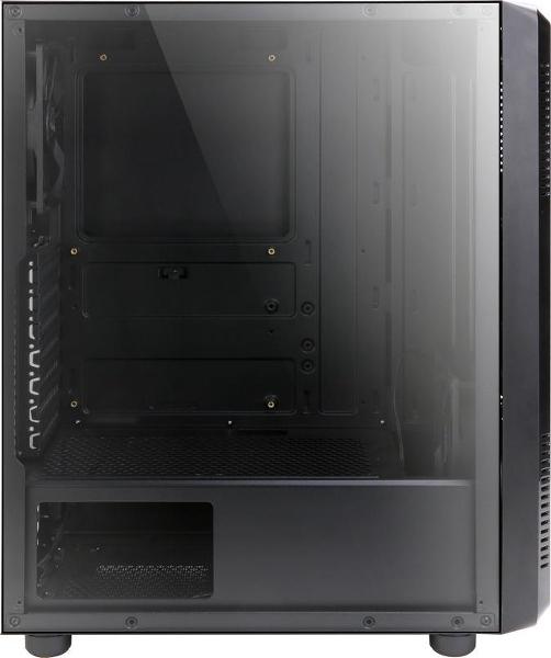 Zalman S4 ATX Mid-Tower Case, Acrylic side panel, Pre-installed fan: 1x 120mm(Front), 1x 120mm((Rear), Radiator support: 120/240(Front), 120mm(Rear), Bottom PSU Installation with shroud, Two HDD/SSD Racks