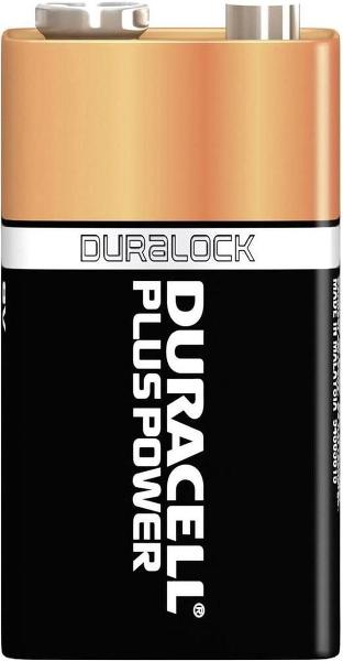 Duracell Plus 9V batterij alkaline