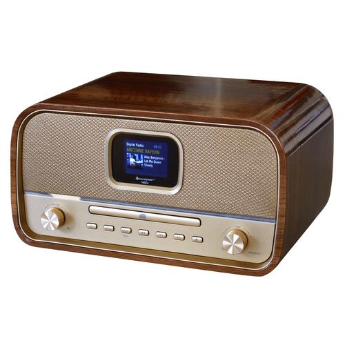 Soundmaster Designradio DAB970 hout