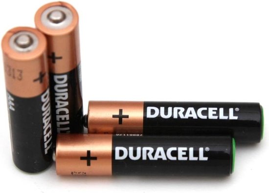 Duracell Alkaline batterij LR03 / AAA - Blister van 4