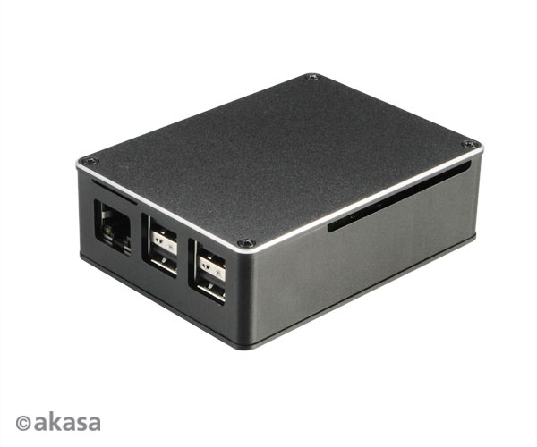 Akasa Pi Aluminium Case for Raspberry Pi and ASUS Tinker Board, Ver 2