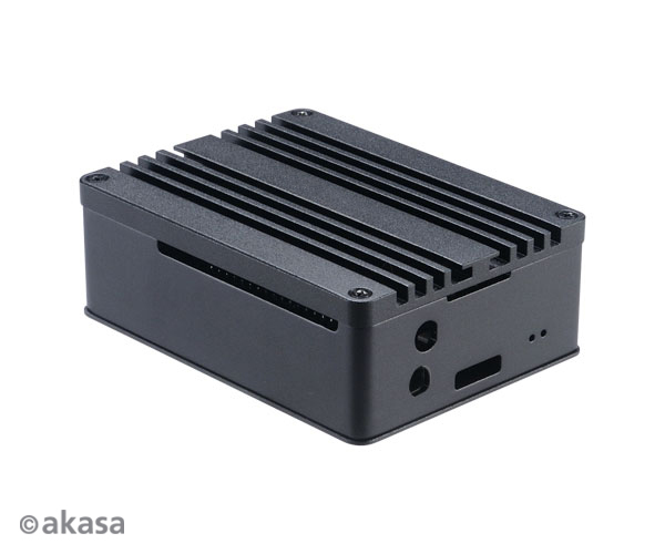 Akasa Fanless Aluminium case with Thermal Modules for Asus Tinker and Raspberry Pi