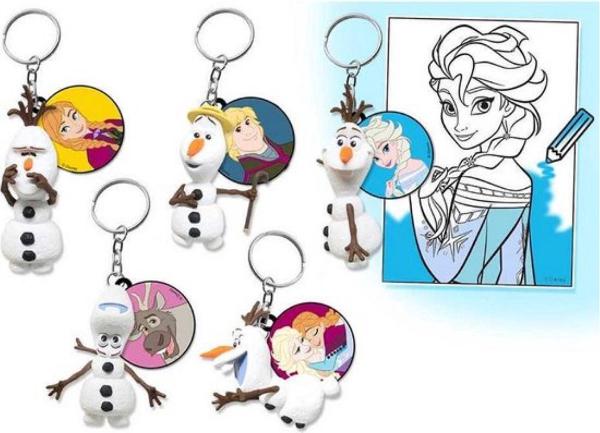 Disney Frozen keychains - Sleutelhanger Frozen Olaf Elsa Anna