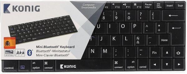 Mini Bluetooth keyboard - spaans