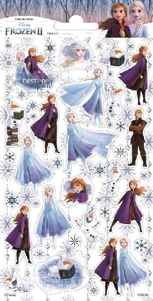 Haza Original Stickervel Glitter Frozen 2 Meisjes 20 X 10 Cm Papier