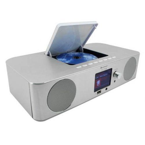 Soundmaster Elite Line ICD2070SI Stereo muziekcenter met internet-, DAB+ en FM-radio, netwerkspeler, CD en App Control