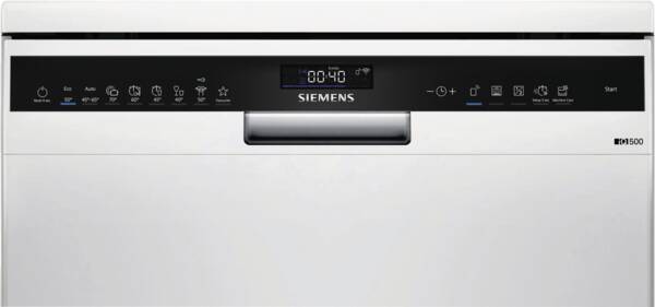 Siemens Vaatwasser SN25EW13CE 8 programmas Startuitstel Display Programmaverloop weergave Resttijdaanduiding AutoOpen Energieklasse A breedte: 60 cm hoogte: 84,5 cm diepte: 60 cm