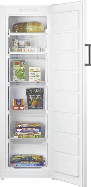 Inventum Vrieskast vrijstaand VR1682W - wit - 204 liter 2 legvlakken 4 Lades Supervriezen NoFrost Energieklasse D breedte: 54 cm hoogte: 168 cm diepte: 60 cm